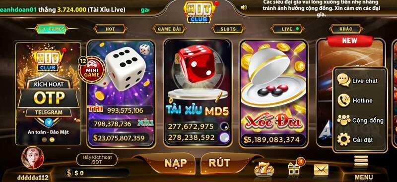 slot uy tín Nha Trang chơi thử